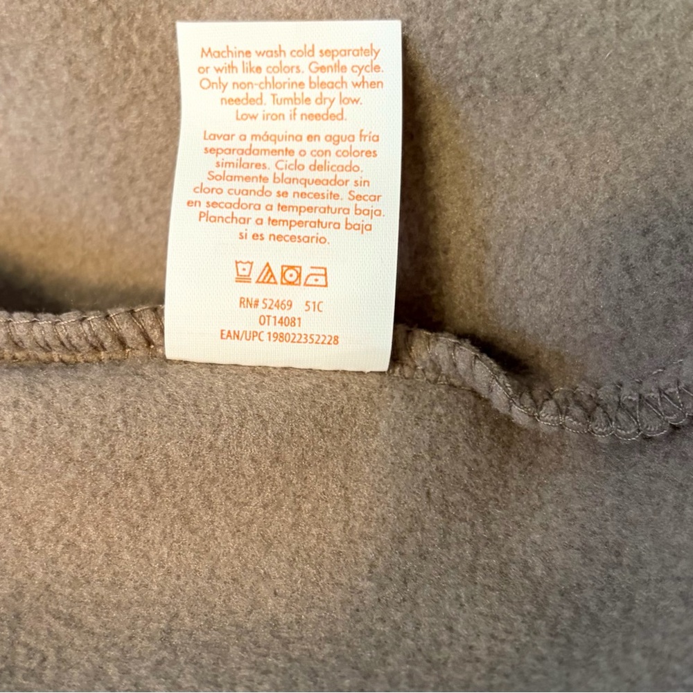 Ozark Trail Men's Taupe Falls Fleece Zip-Front Jacket, Size M NWT - Picture 11 of 11